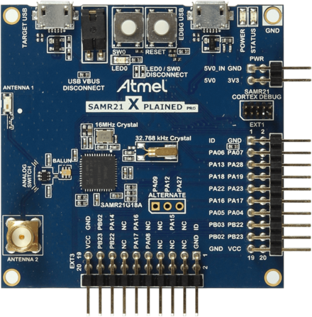 Atemel - SAMR21 Xplained Pro