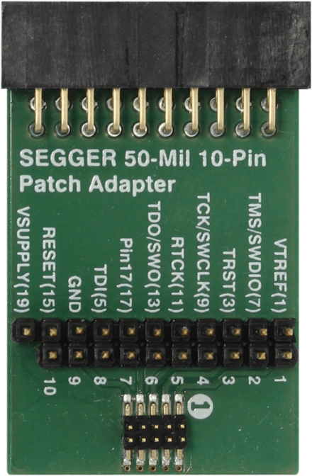 50-Mil 10-Pin Patch Adapter