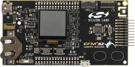 Silicon Labs - efm32 happy gecko