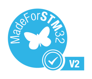 MadeForSTM32 Certification by STMicroelectronics for embOS