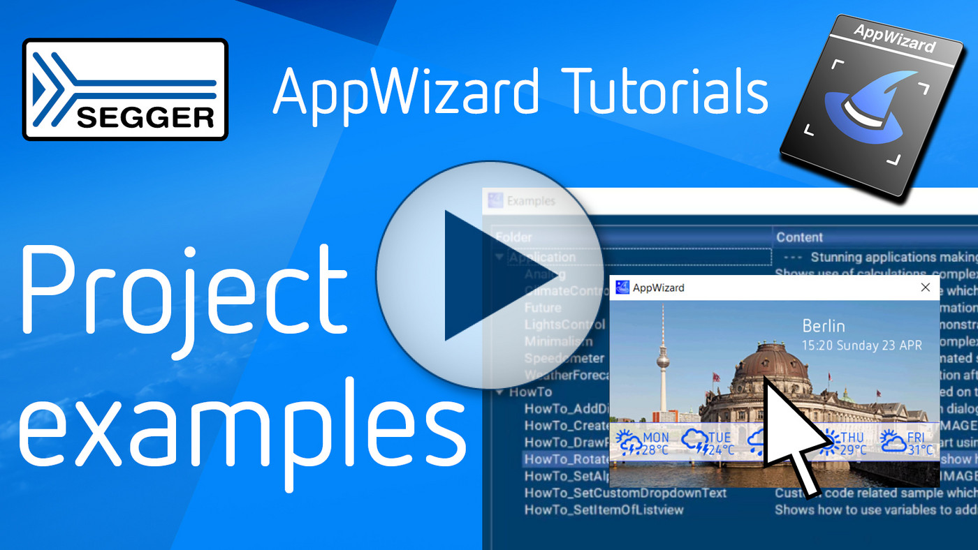 AppWizard tutorial series - Project Examples