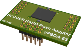 NAND Flash Adapter VFBGA63
