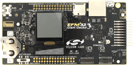 Silicon Labs - EFM32 Giant Gecko