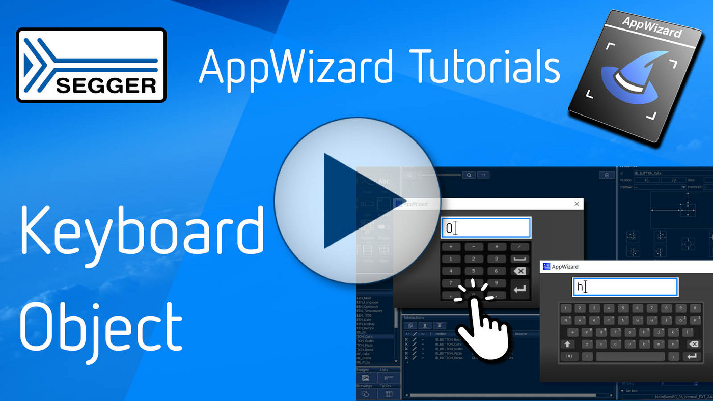 AppWizard Keyboard Object Video Thumbnail