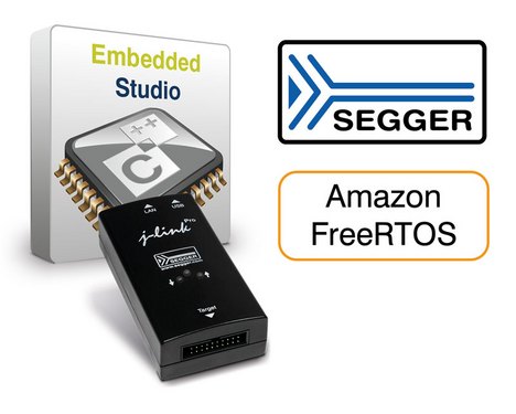 Embedded Studio and J-Link support Amazon FreeRTOS