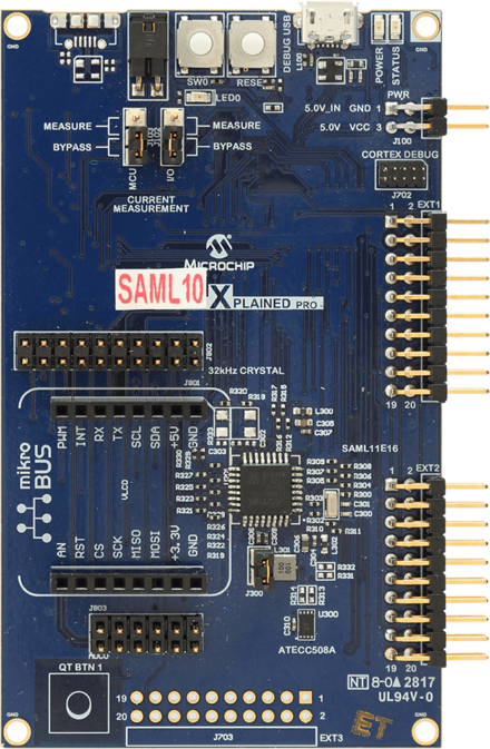 Microchip - saml10 Xplained Pro