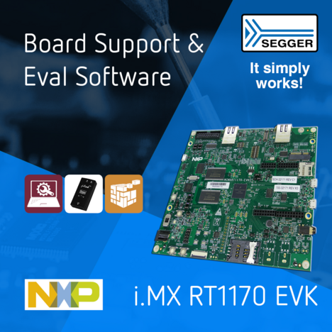 New Eval Software Support for NXP's i.MX RT1170 EVK