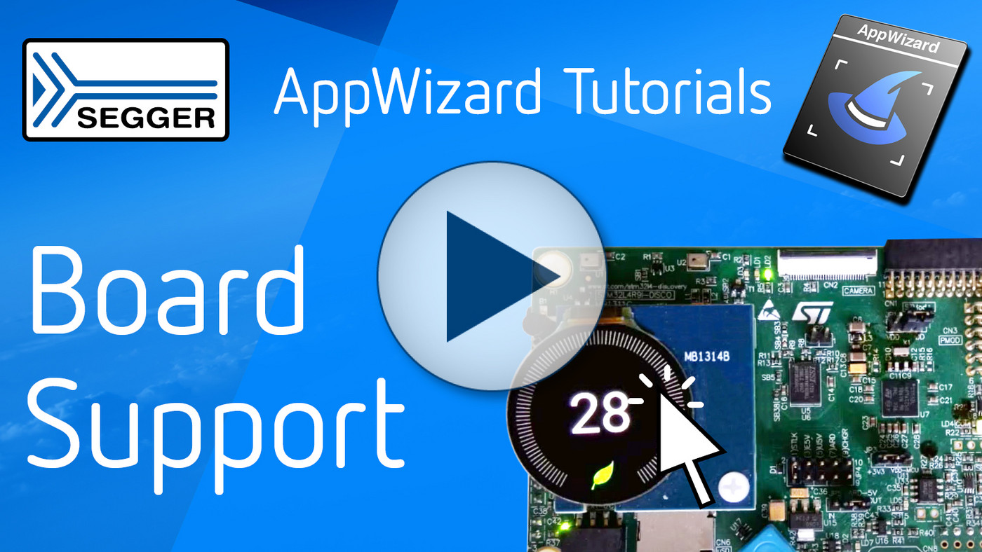 AppWizard tutorial series - Board Support
