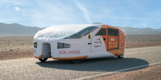 Solaride race car