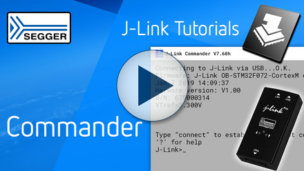 SEGGER J-Link Tutorials: The J-Link Commander