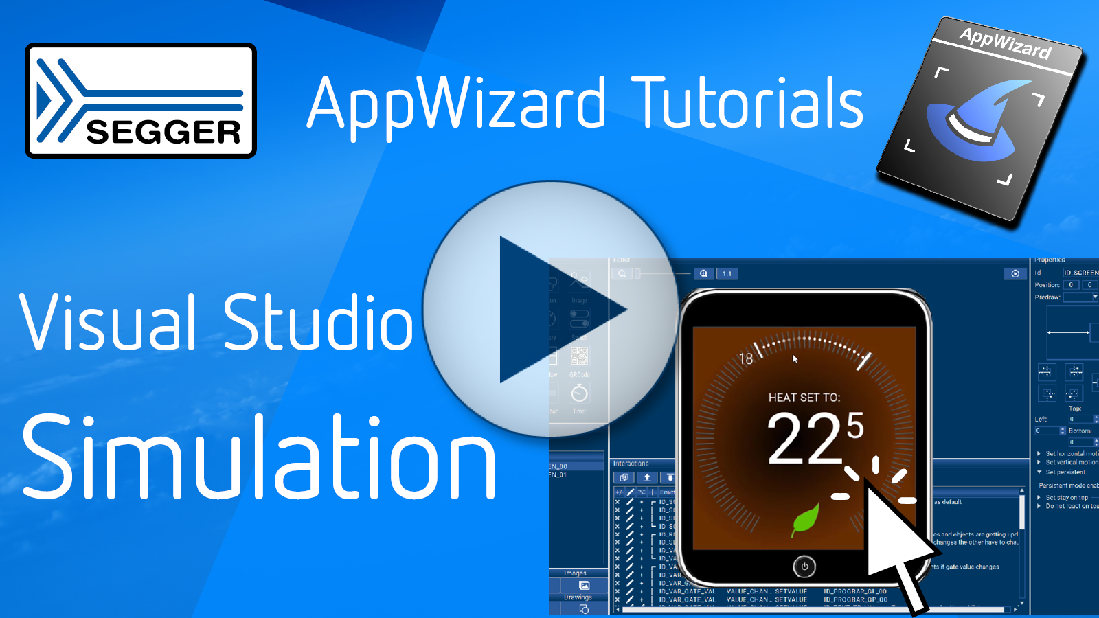 AppWizard Visual Studio Simulation Video Thumbnail