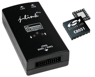 J-Link support added to IAR and KEIL 8051