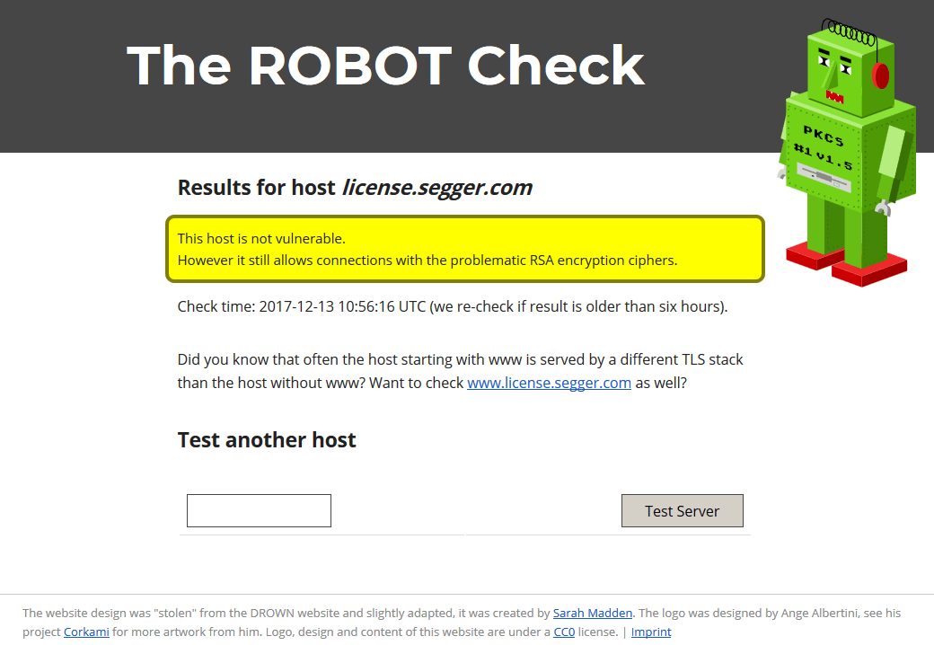 emssl robot check
